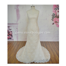 New Design V Neck Sexy Fashion Slim Fit Mermaid Tail luxury wedding gown bridal